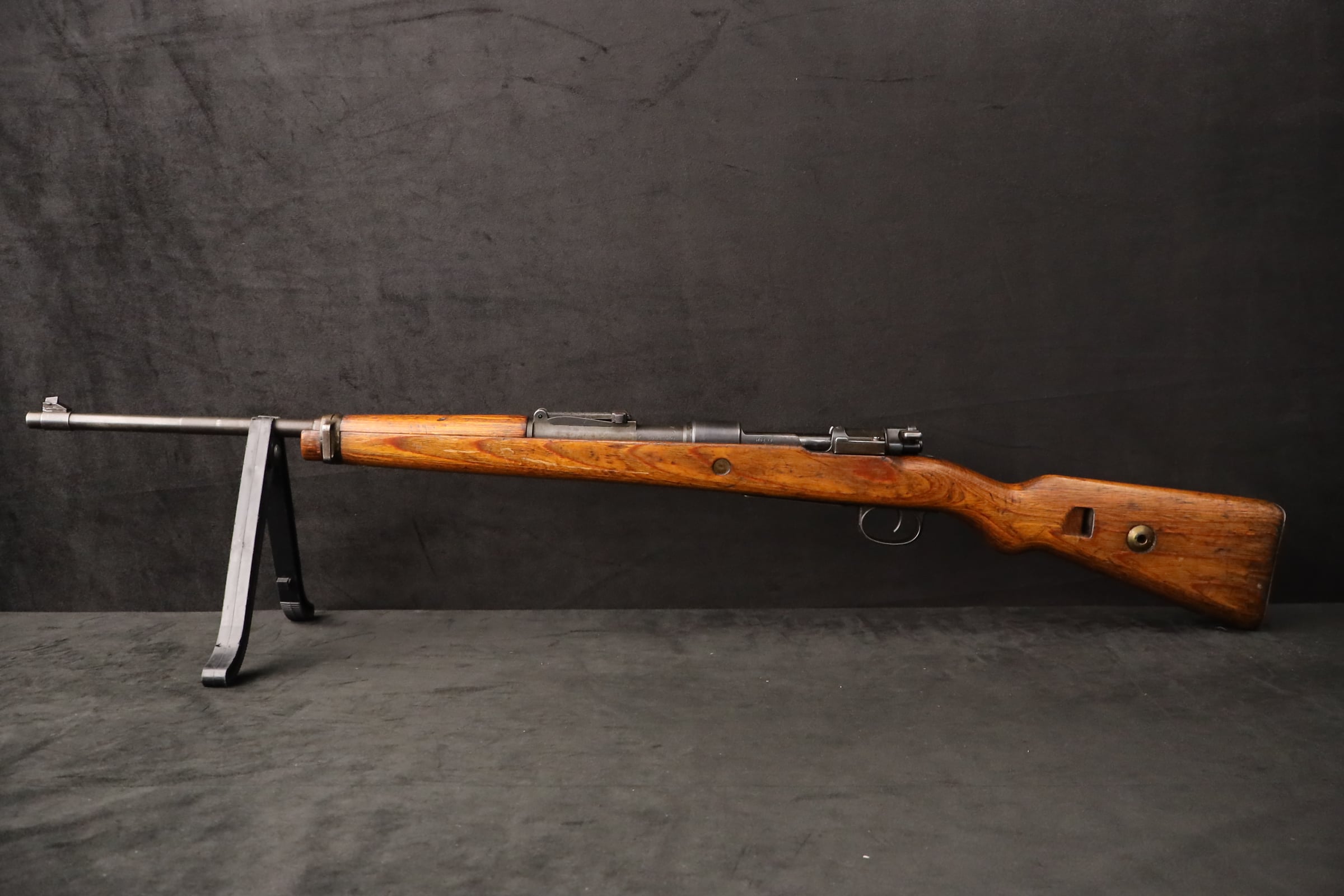 Mauser K98K ar 44 8mm GI Bring-Back Barracks Bag Cut Non-Import WWII Rifle-img-22