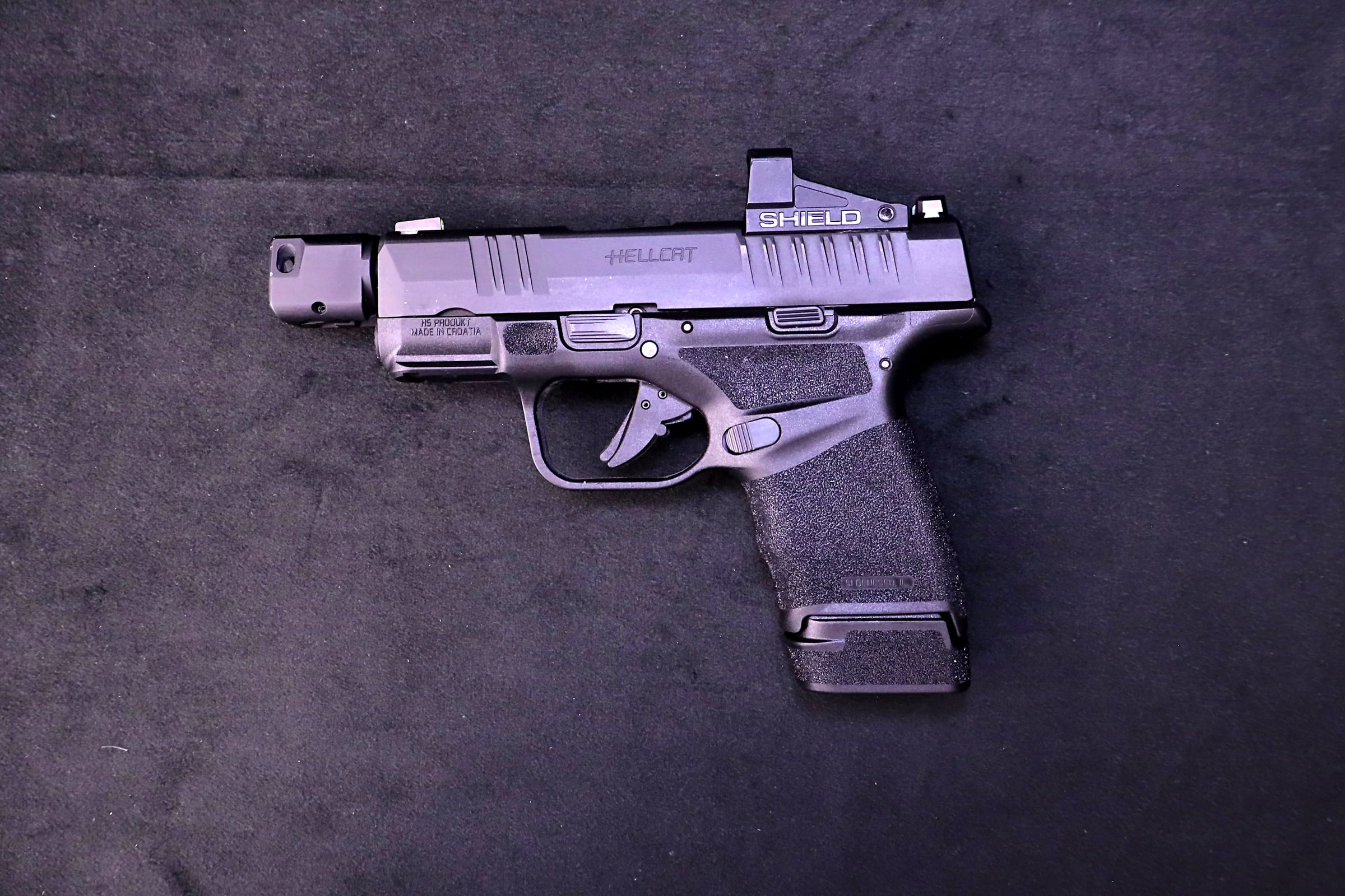 Springfield Armory Hellcat OSP 9mm Comp Shield Red Dot Original Box Case-img-6