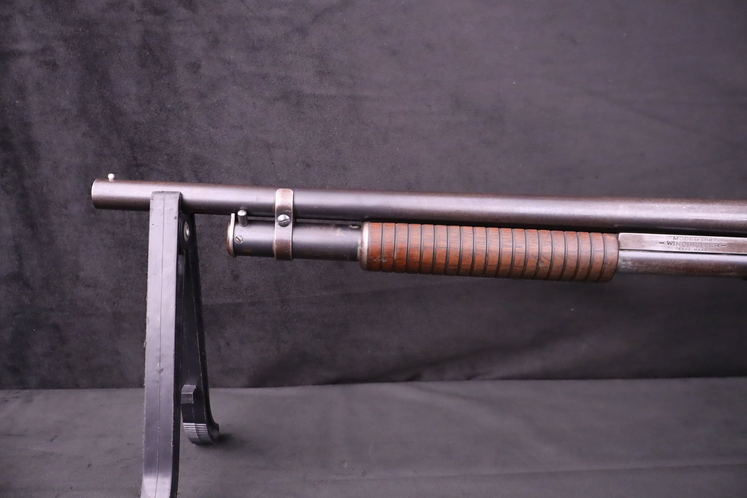 1907 Winchester 1897 Takedown 12 GA 18.5" Outlaw Cut Pump Shotgun Slam Fire-img-17