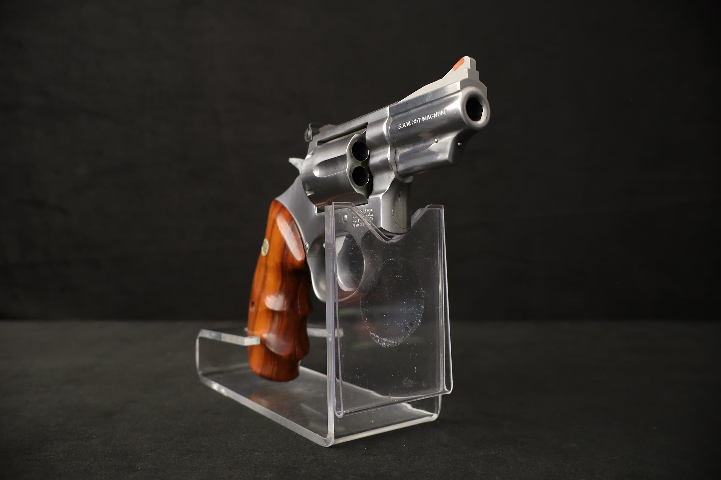 1984 Smith & Wesson Model 66-2 .357 Magnum 2.5" Stainless Combat Magnum-img-11