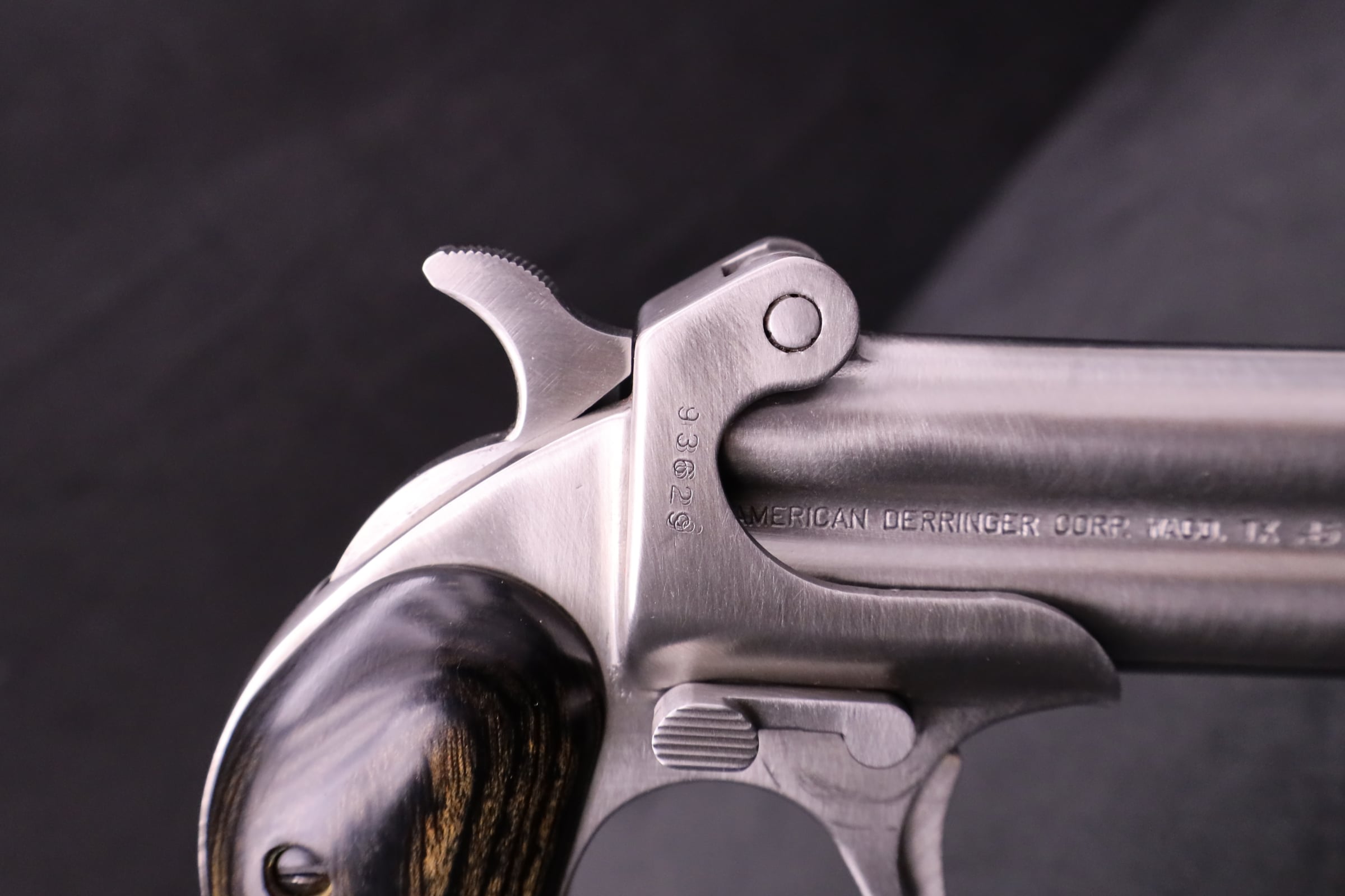 American Derringer M-1 45 LC 410 Bore 2-Shot Derringer Waco TX-img-17