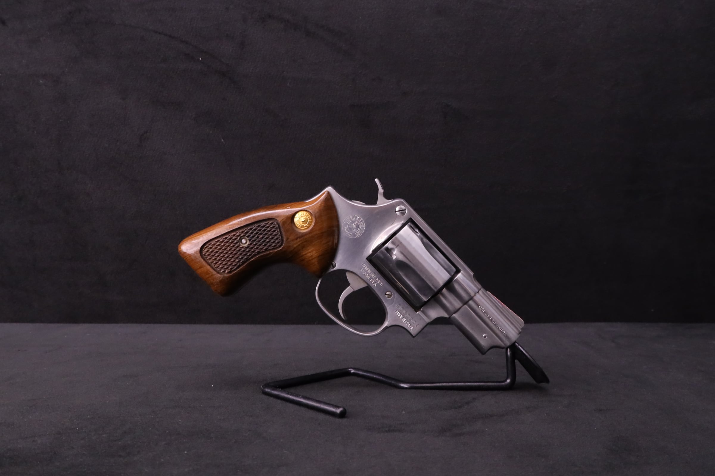 Taurus Model 85 .38 Special 2" Stainless 5-Shot Snub Revolver Walnut Grips-img-22