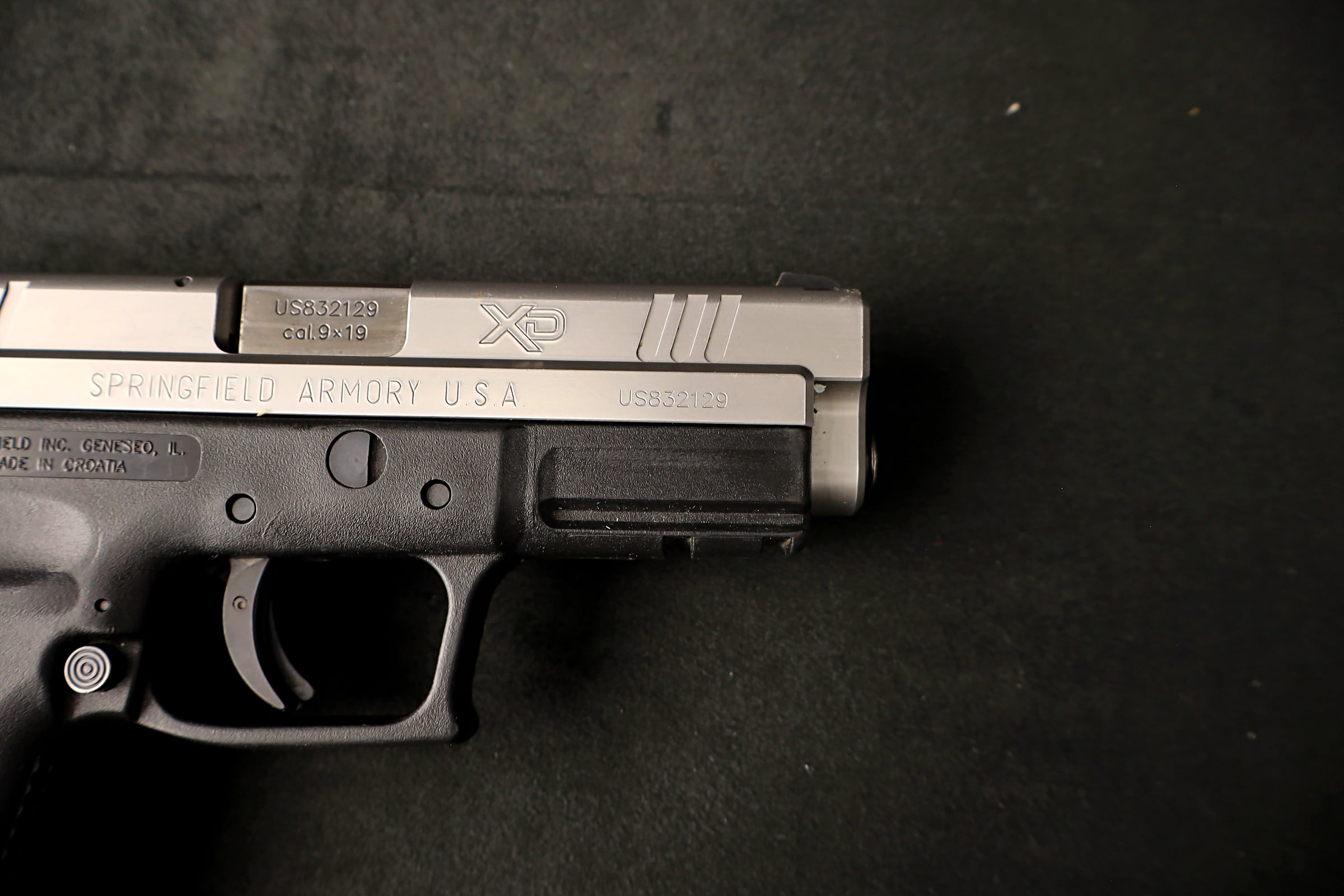 Springfield Armory XD-9 Service 9mm Pistol 4" Two Tone 2 Mags Case-img-13