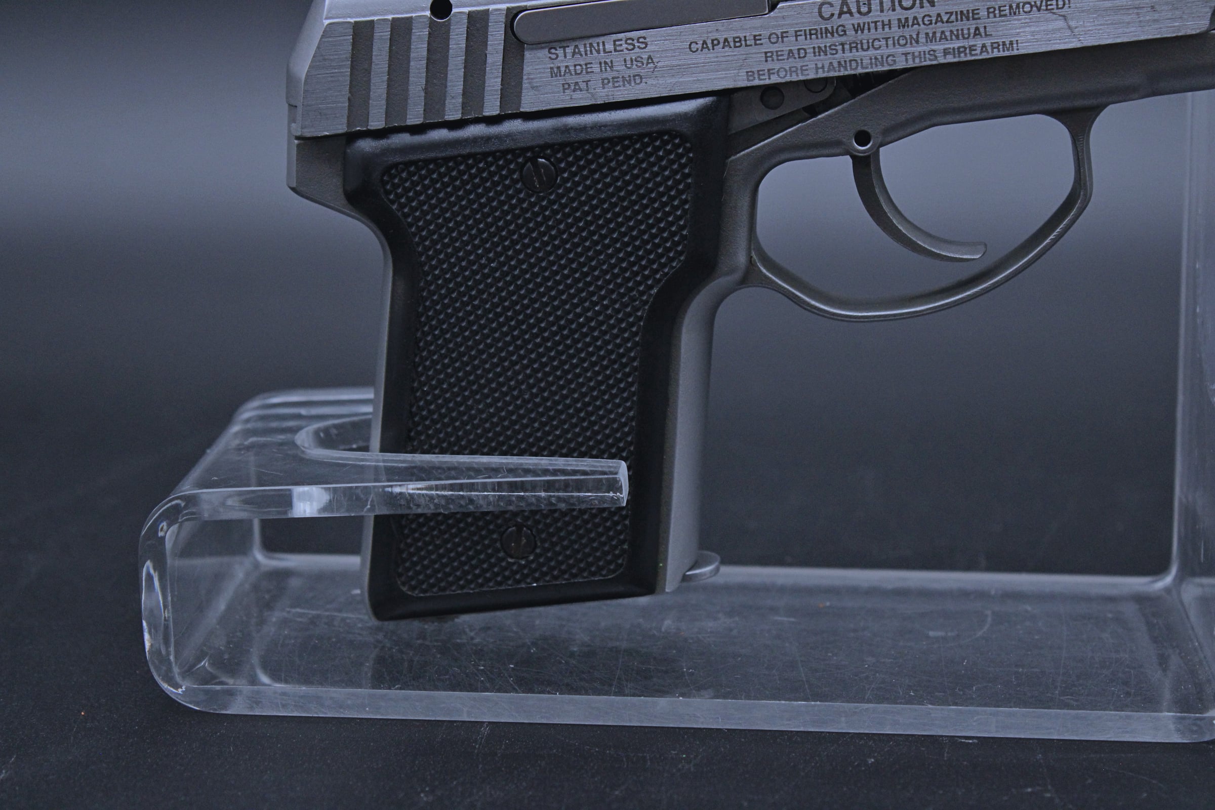 1990s AMT Back Up 9mm 2.5" BBL Stainless Steel-img-14
