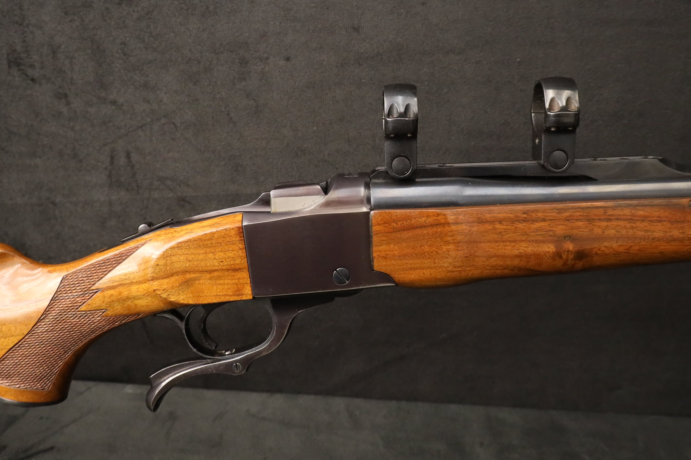 1974 Ruger No. 1-B Standard 6mm Rem 26" Pre-Warning Southport Falling Block-img-9