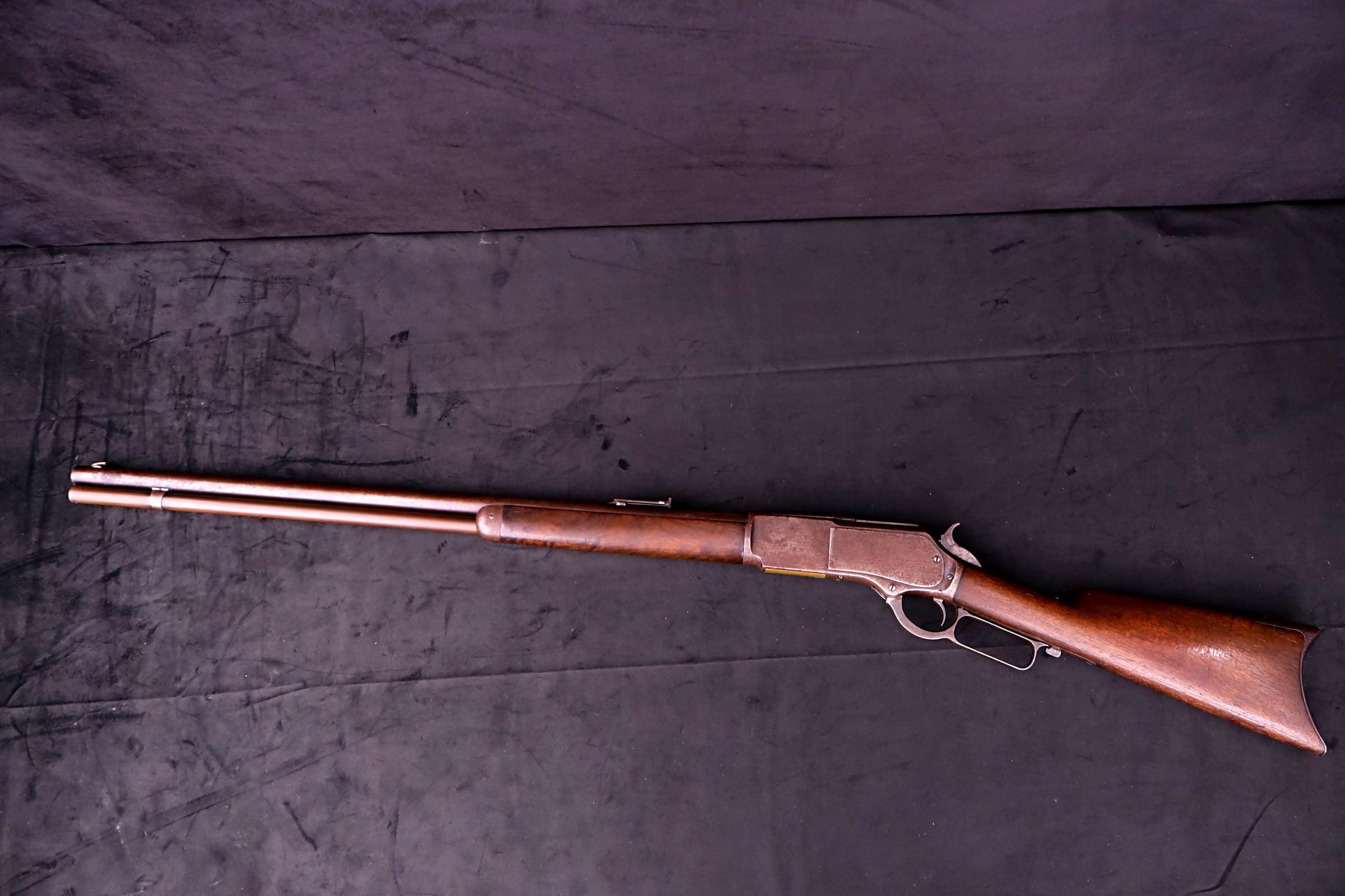 1886 Winchester 1876 Third Model Tom Horn Era .45-60 Frontier Lever Rifle-img-2