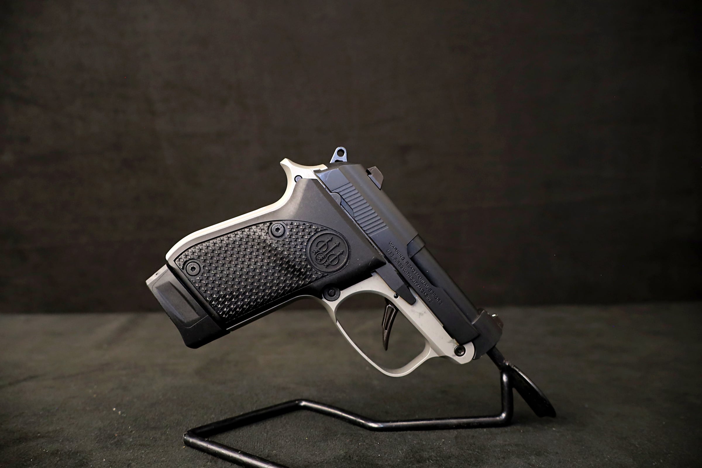 Beretta 20X Bobcat .22 LR 2.4" Two Tone Tip-Up Pistol w/ Leather Holster-img-14
