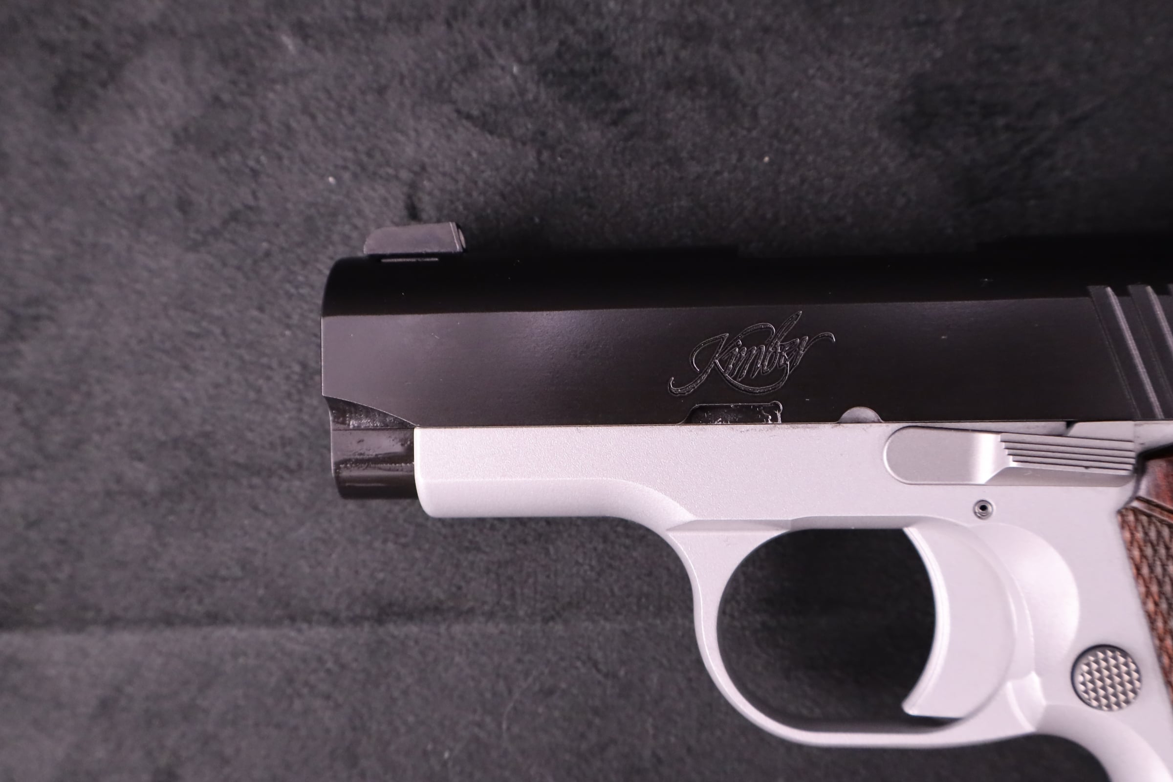 Kimber Micro 9 RTC Two-Tone 9mm Rosewood Grips Alluminum Frame Holster-img-14