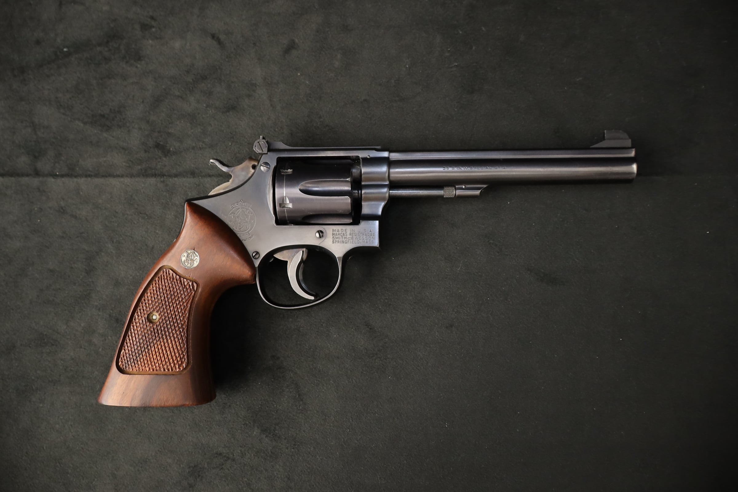 1952 Smith & Wesson K-38 Target Masterpiece .38 Spl 6" 5-Screw Pre-Model 14-img-1