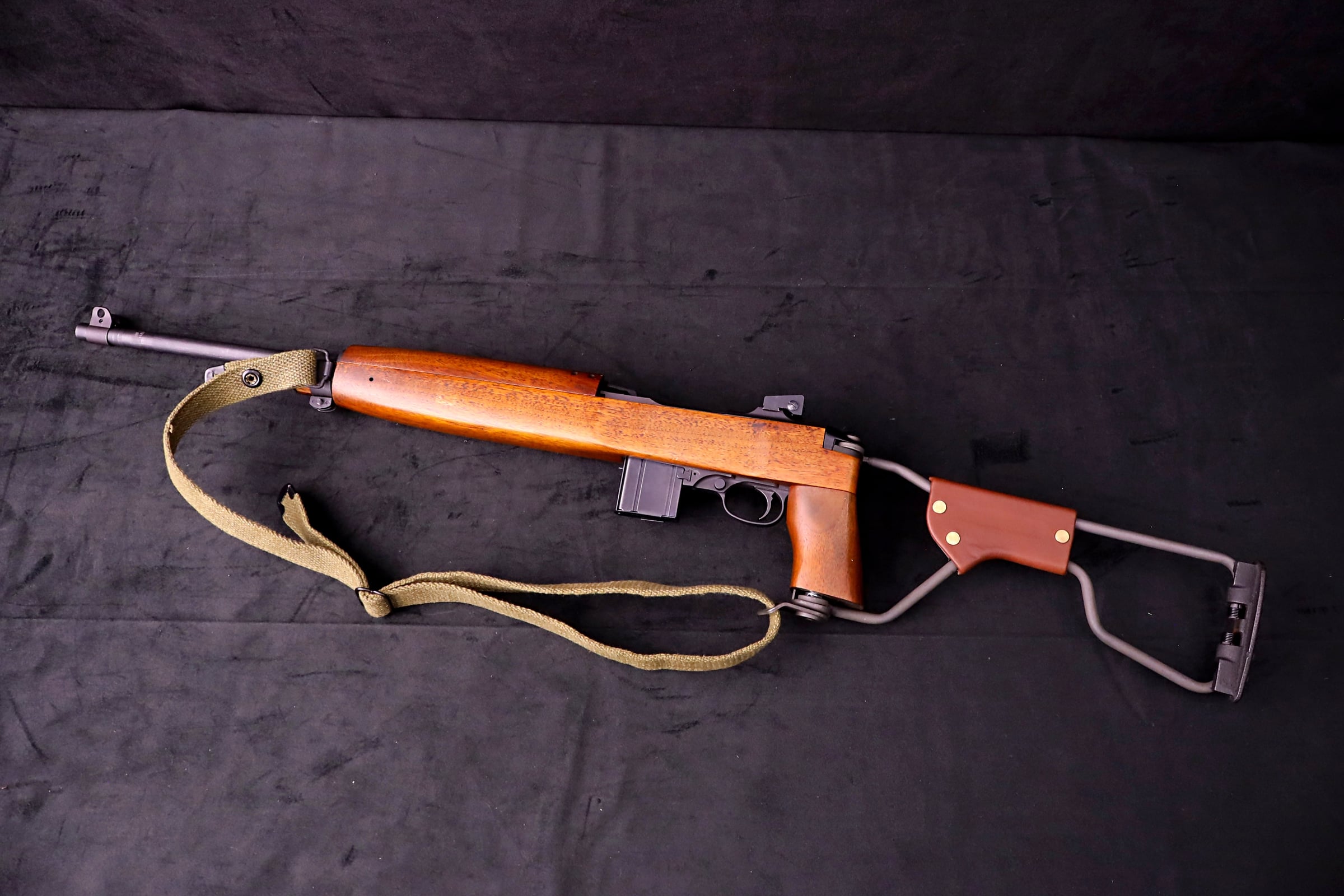 Inland M1A1 Paratrooper .30 Carbine 18" Semi-Auto Rifle-img-3
