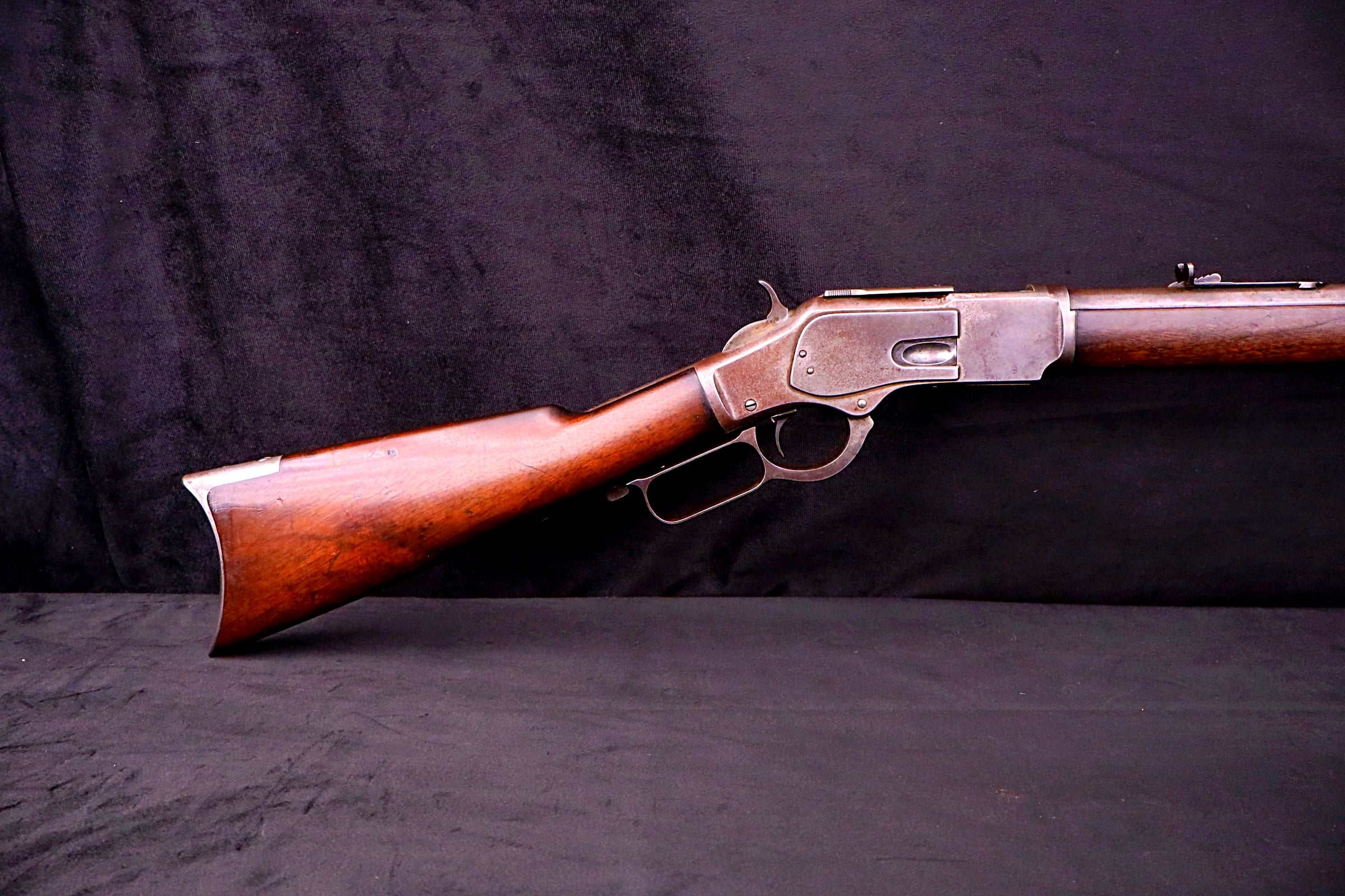 1883 Winchester 1873  .38-40 Special Order Round Barrel & Set Trigger-img-4