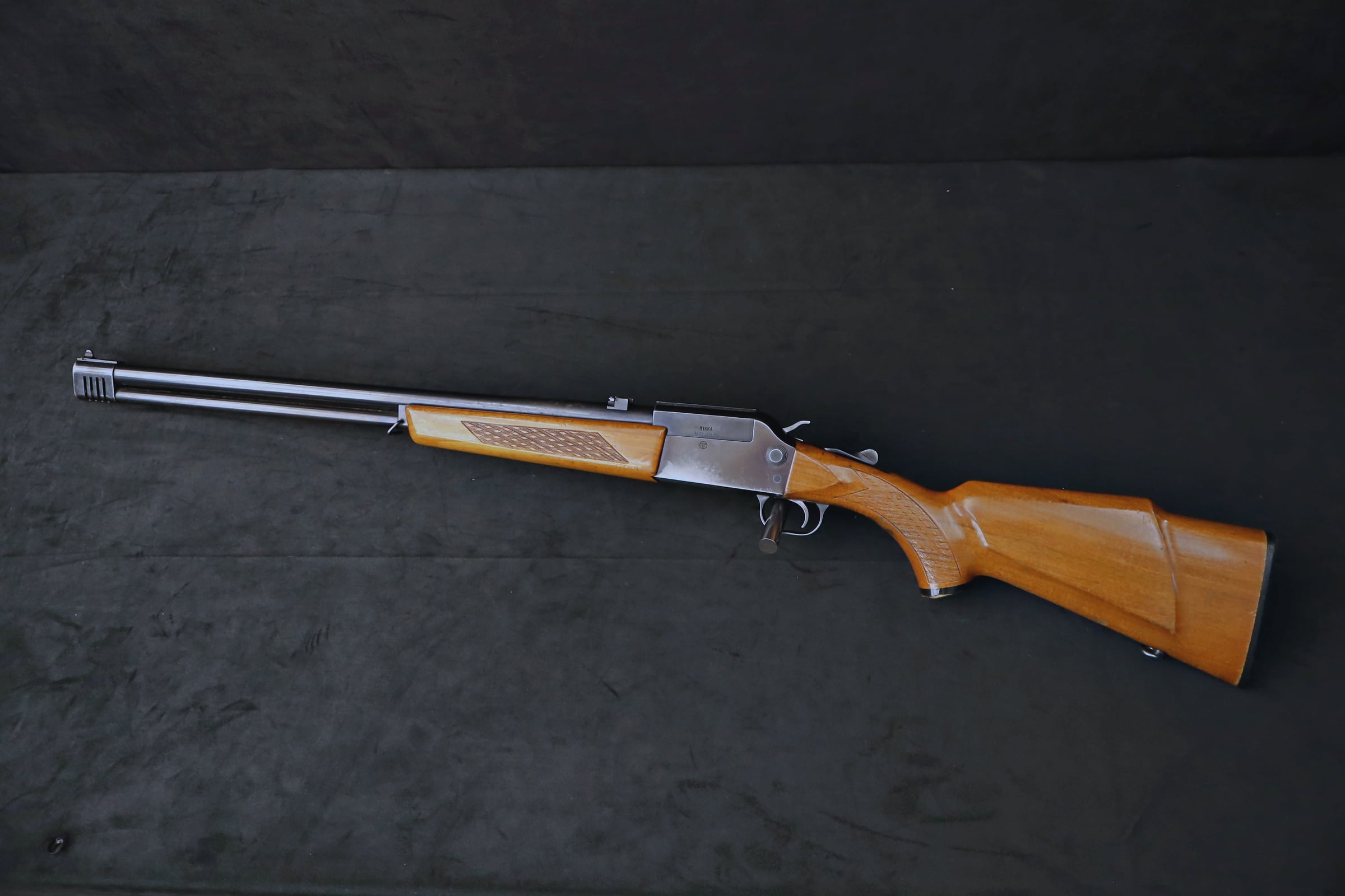 1970s Sako Type Tikka 12-70 12 GA .222 Rem Over/Under Combo Gun-img-1