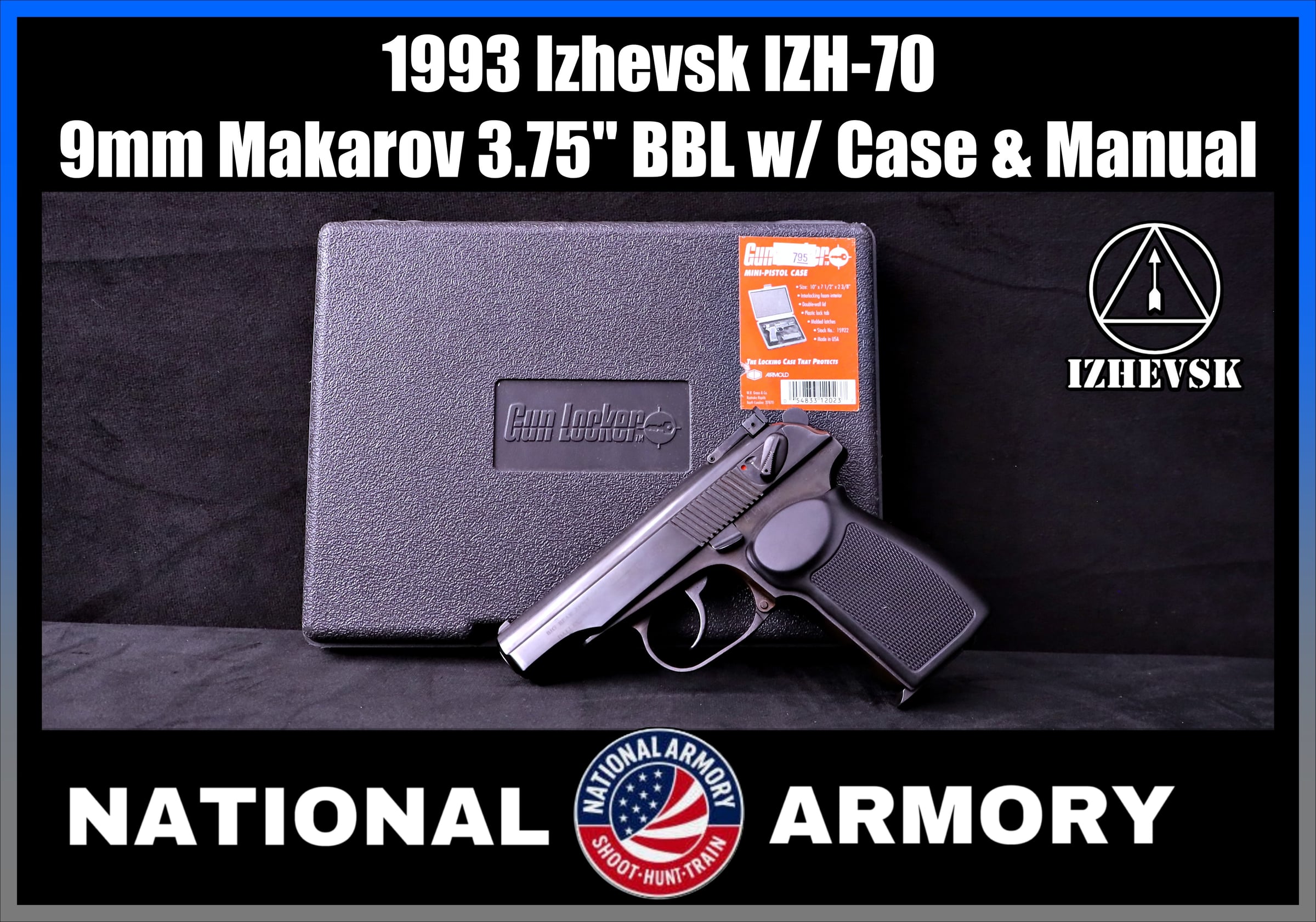 1993 Izhevsk IZH-70 9mm Makarov 3.75" BBL-img-0