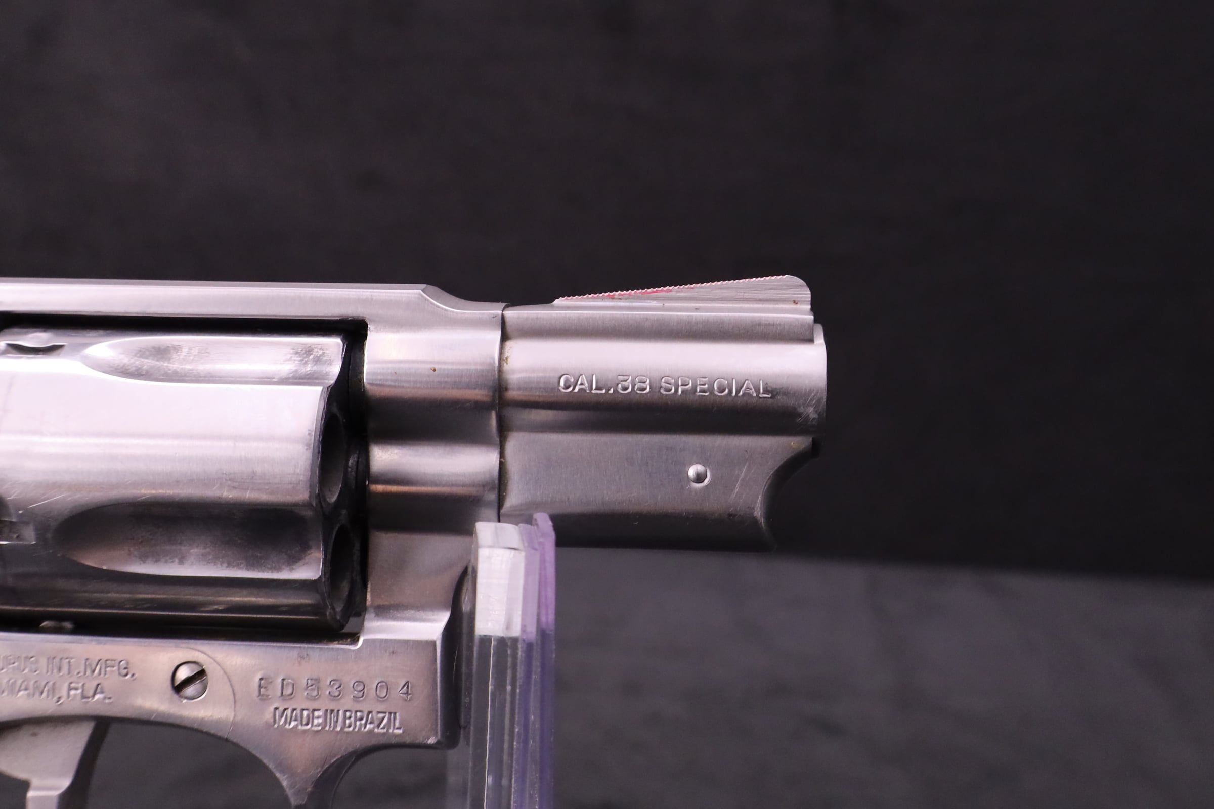 Taurus Model 85 .38 Special 2" Stainless 5-Shot Snub Revolver Walnut Grips-img-16