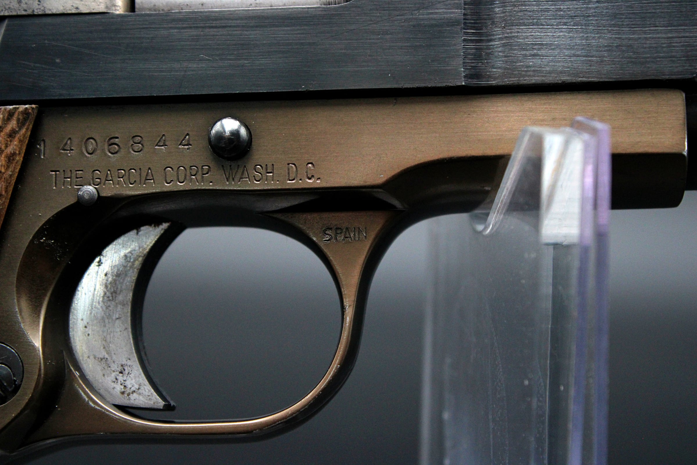 1975 Star PD .45 ACP Compact Pistol 3.75" Blued Bronze Two Tone Wood Grips-img-17