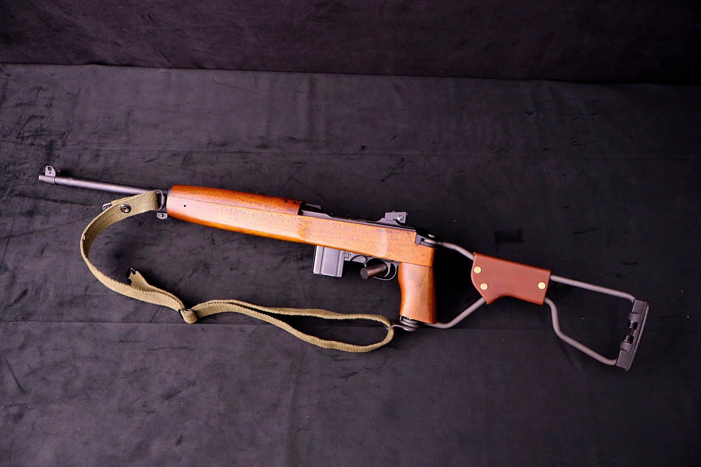 Inland M1A1 Paratrooper .30 Carbine 18" Semi-Auto Rifle-img-2