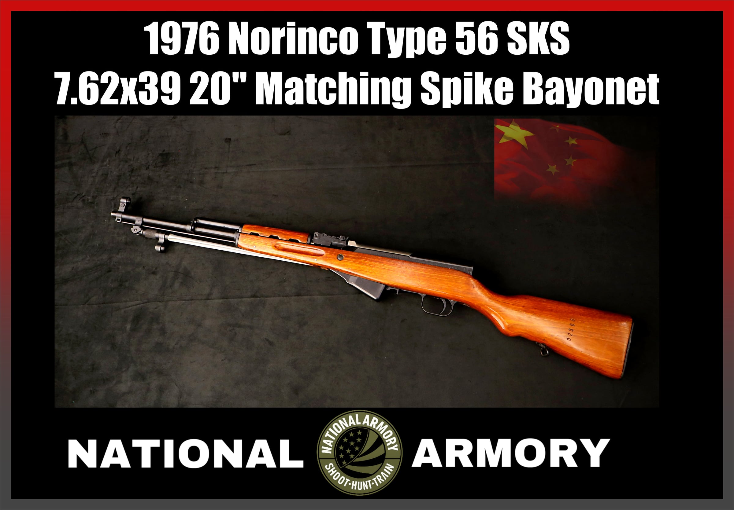 1976 Chinese Norinco SKS Type 56 Matching Numbers 7.62x39-img-0