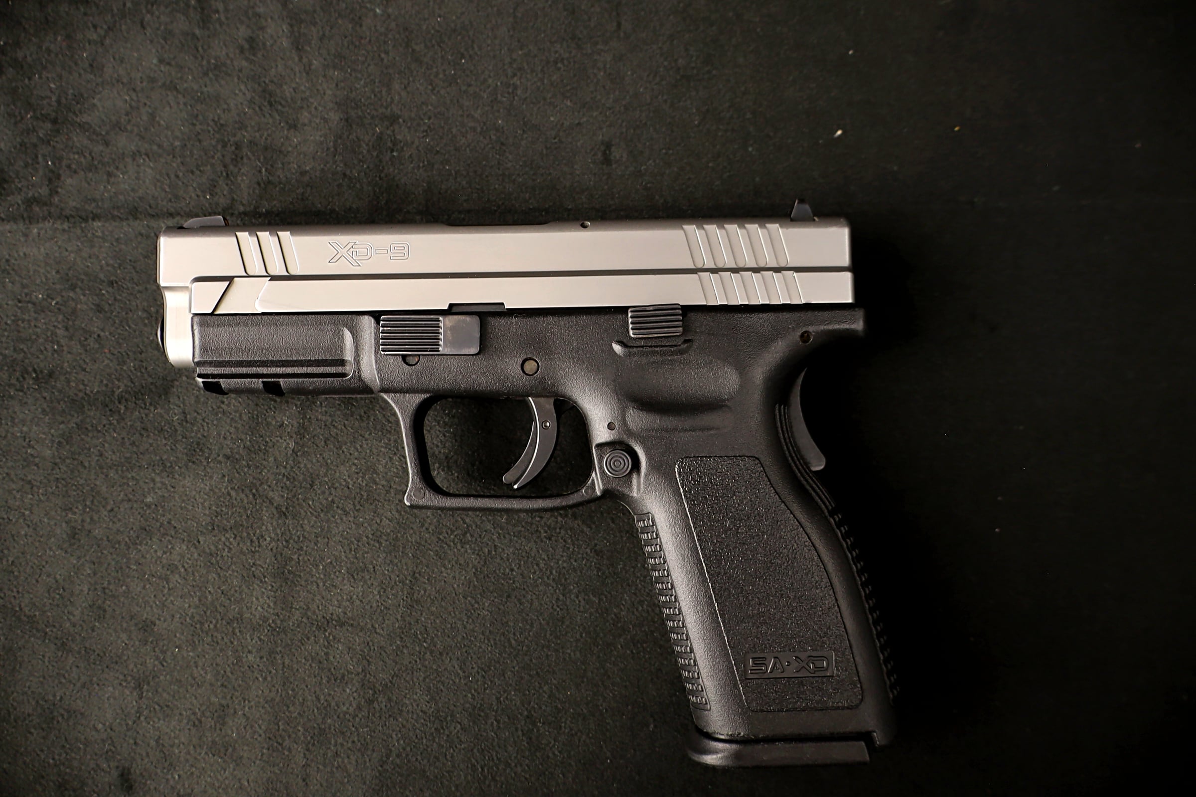 Springfield Armory XD-9 Service 9mm Pistol 4" Two Tone 2 Mags Case-img-6