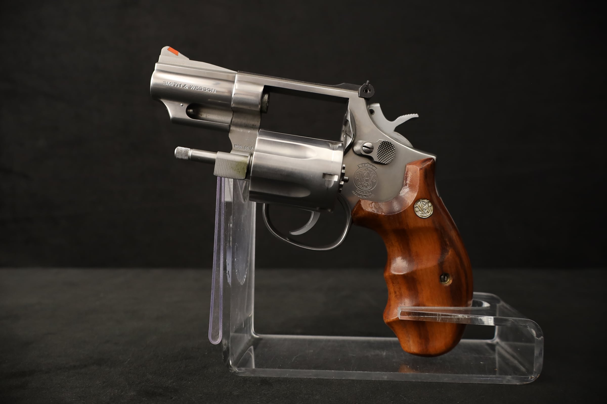 1984 Smith & Wesson Model 66-2 .357 Magnum 2.5" Stainless Combat Magnum-img-22