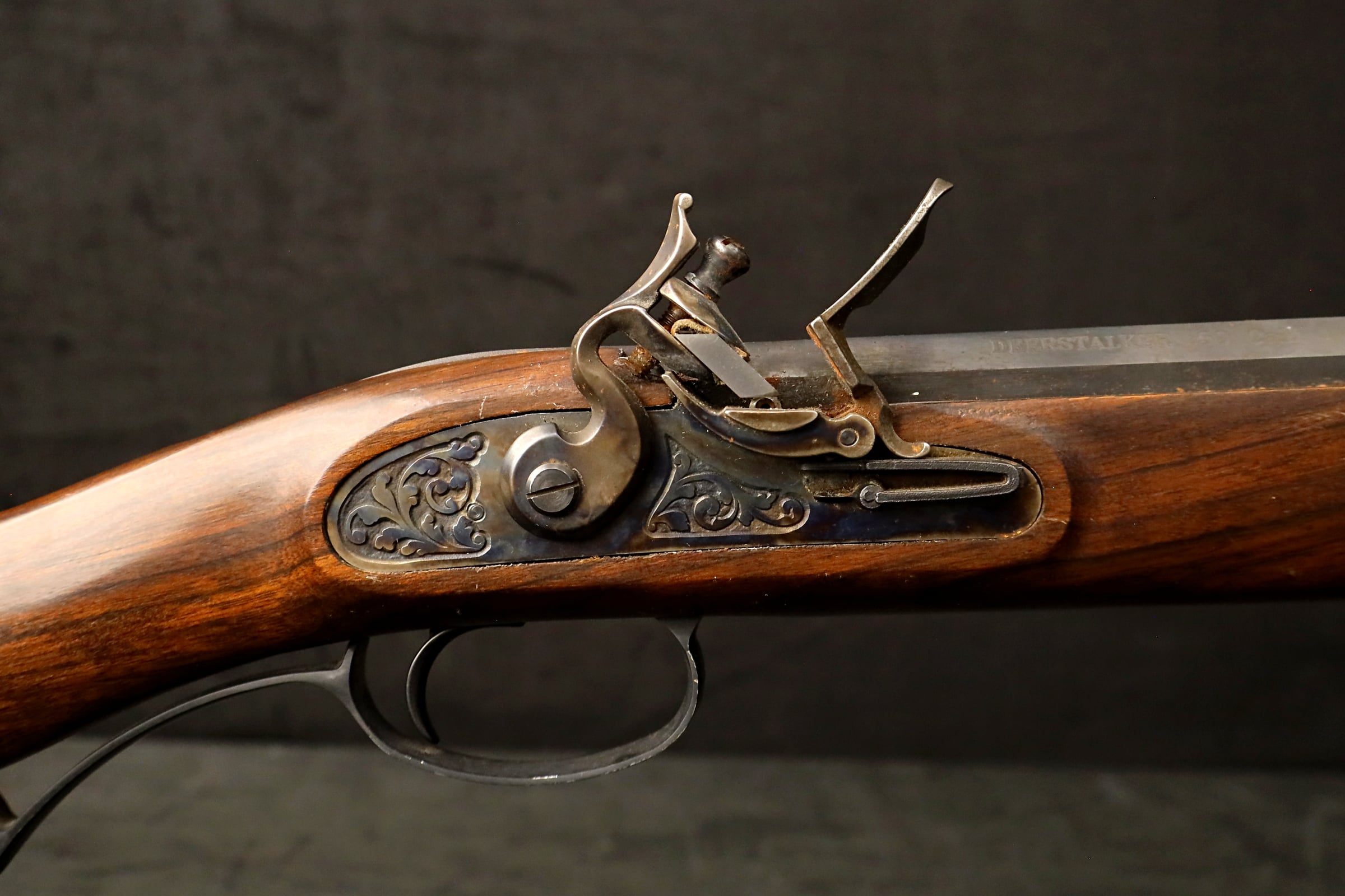 2000 Investarm Lyman Deerstalker .50 Cal Flintlock Black Powder Rifle-img-21