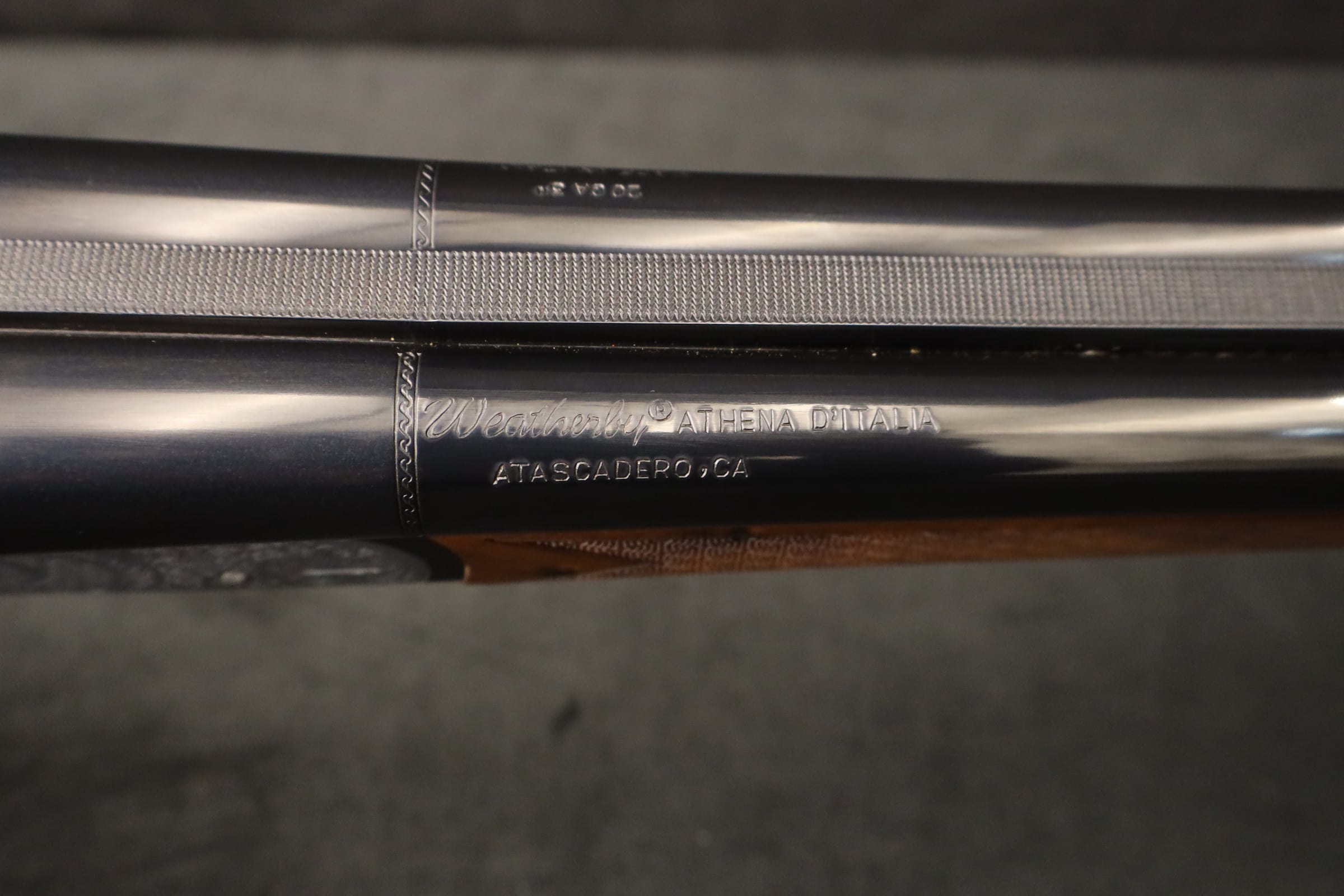 Weatherby Athena D'Italia 20GA 3" SxS Fausti Italy Double Coin Finish-img-16