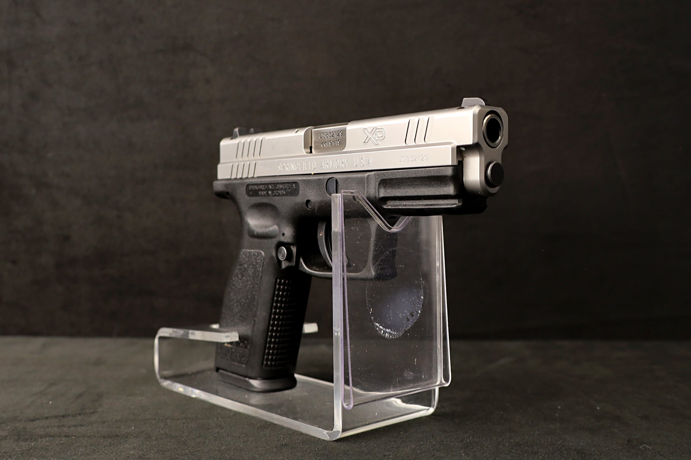 Springfield Armory XD-9 Service 9mm Pistol 4" Two Tone 2 Mags Case-img-15