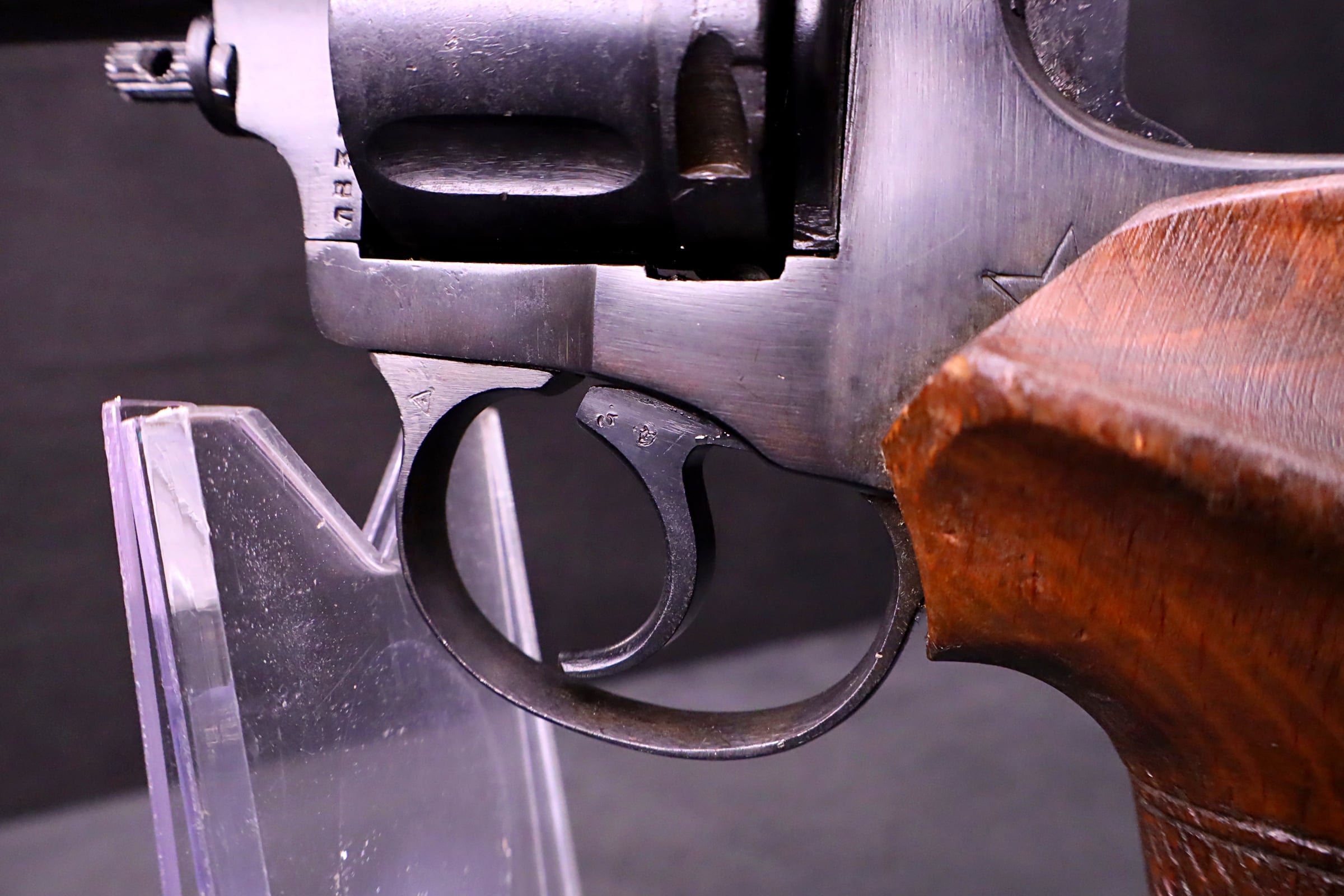 1995 Nagant Sport Target Revolver 7.62x38R Wood Target Grip Russia-img-20