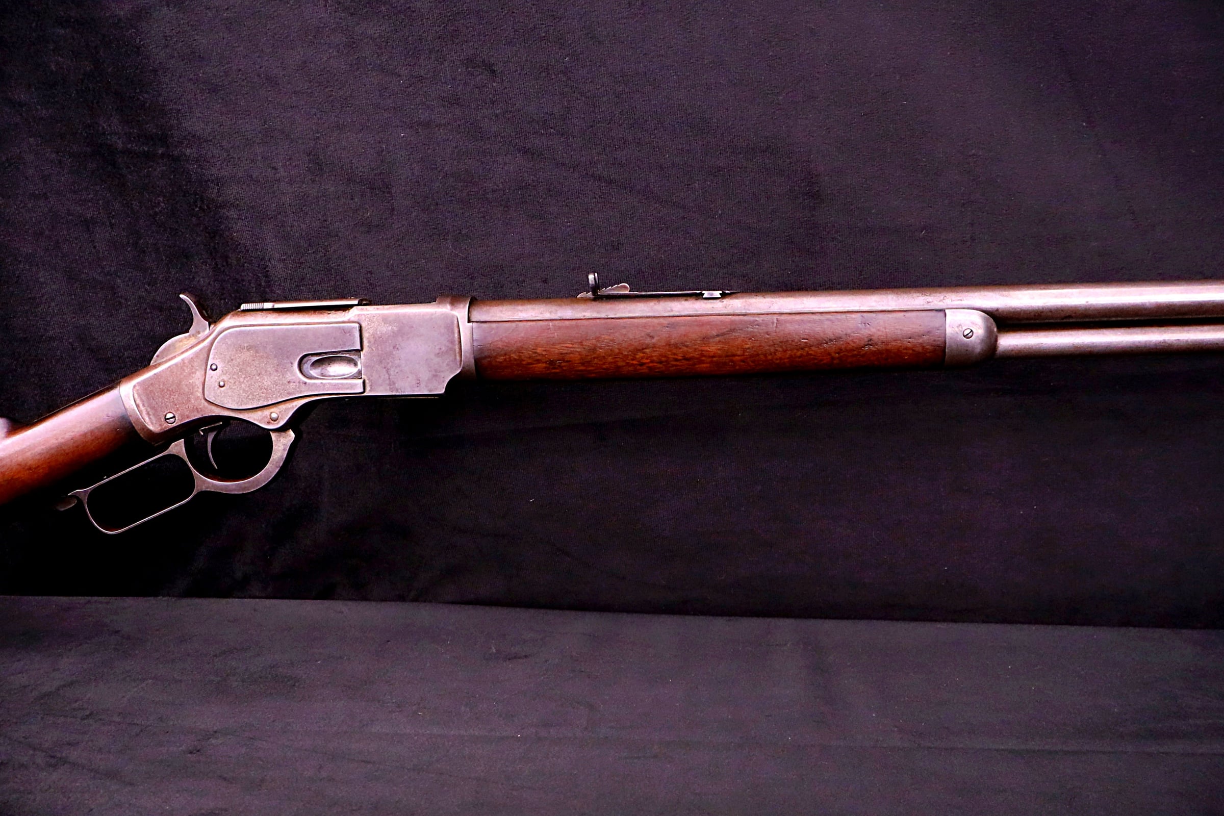 1883 Winchester 1873  .38-40 Special Order Round Barrel & Set Trigger-img-5