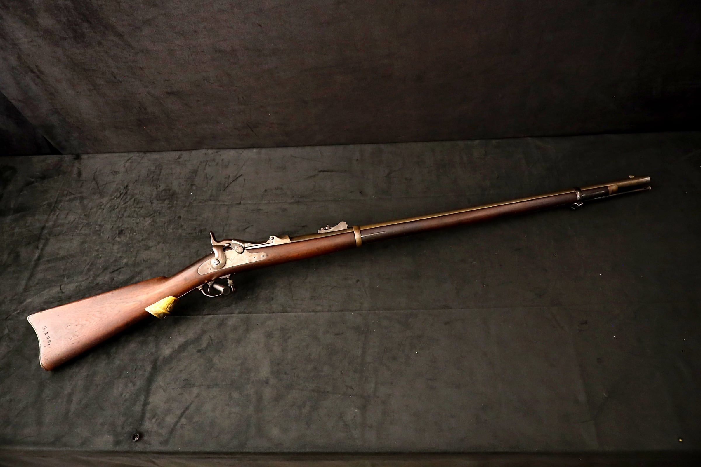 Antique 1884 Springfield Model 1873 Trapdoor Rifle .45-70 Govt 32" BBL-img-1
