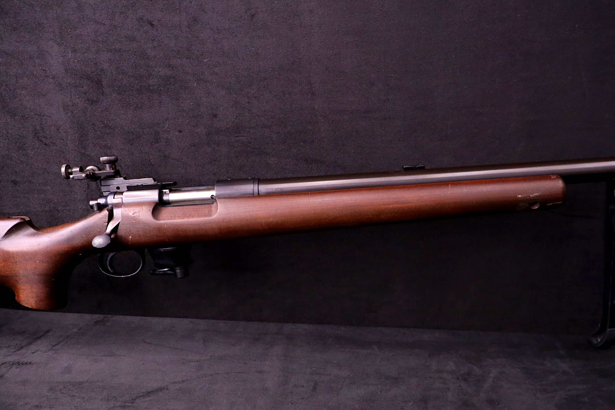 1964 Remington 40-X U.S. Trainer .22 LR 28 Inch Bull Barrel Redfield Sights-img-5