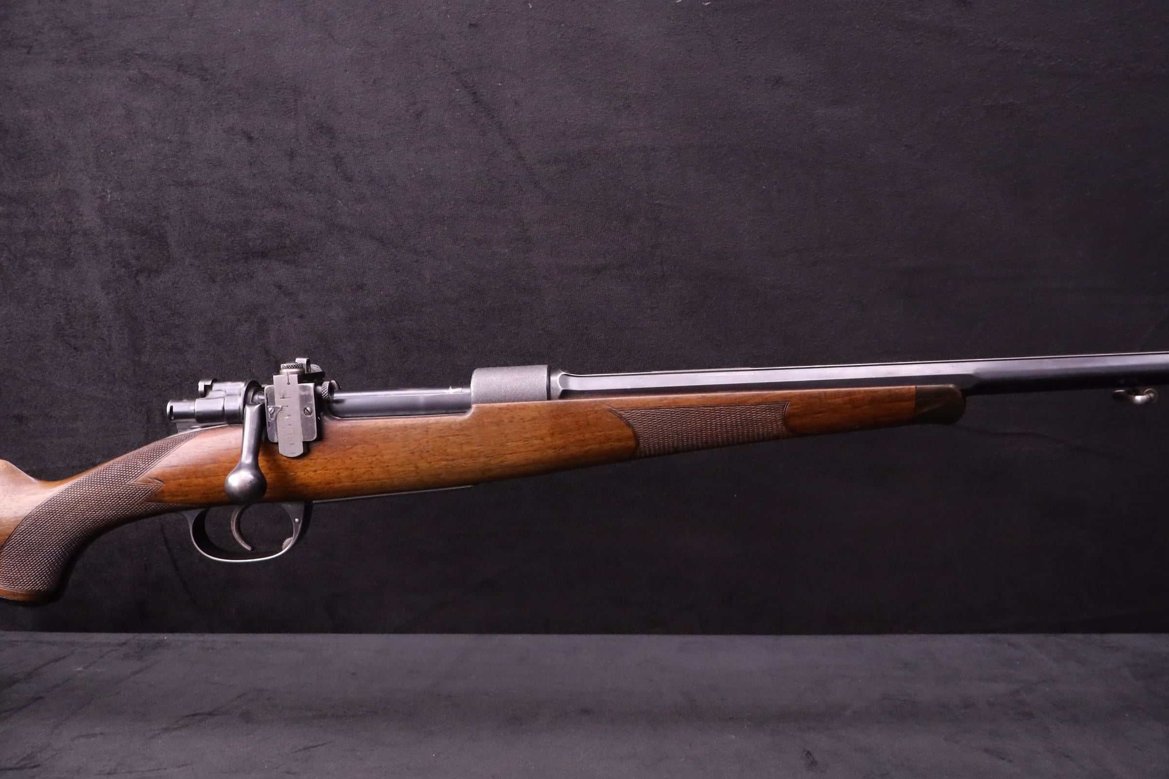 Original Pre-War Mauser Oberndorf Sporter .30-06 Half Octagon Ribbed Barrel-img-5