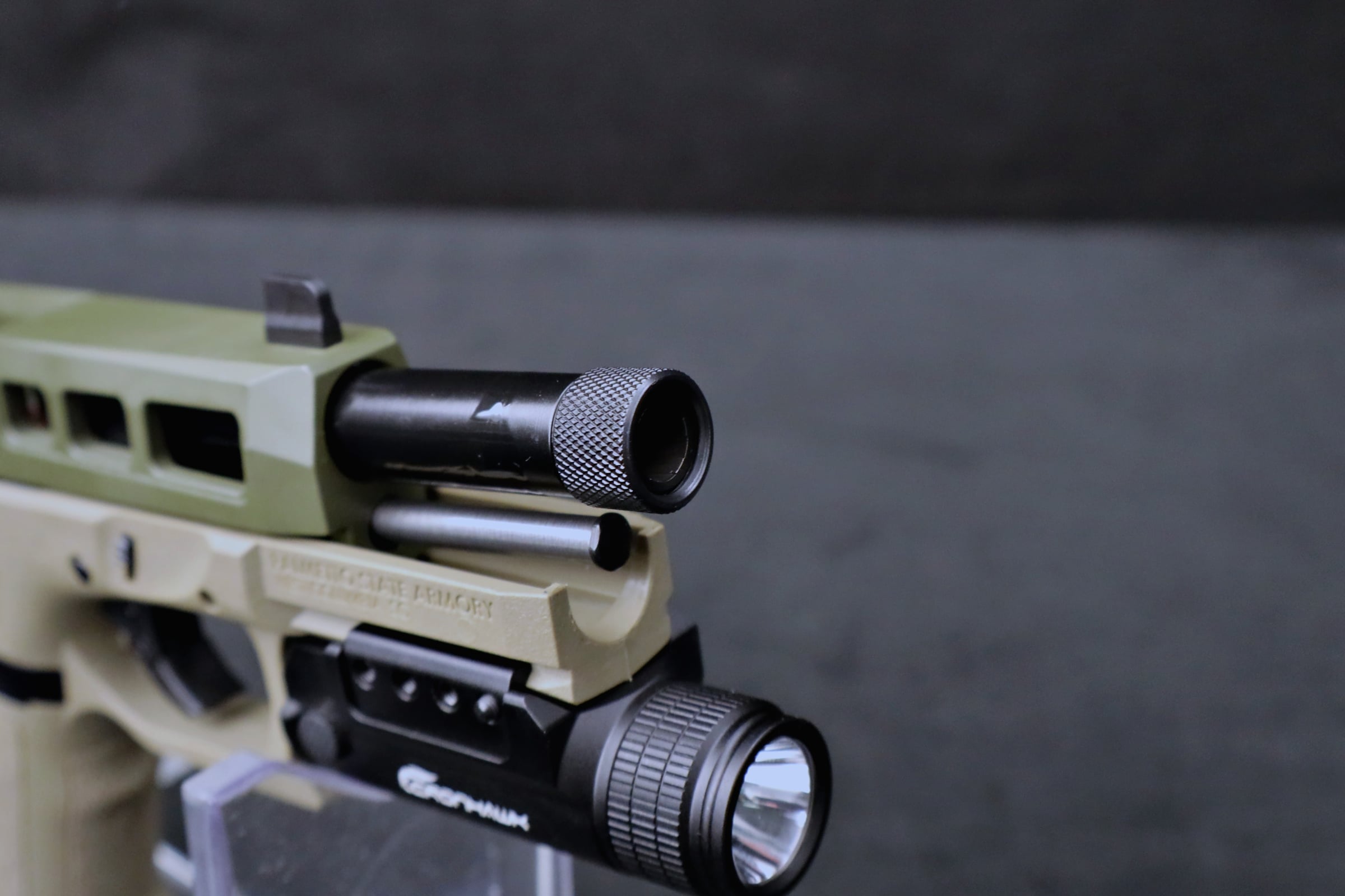 Palmetto State Armory Dagger Compact 9mm w/ Red Dot Light & Case-img-20