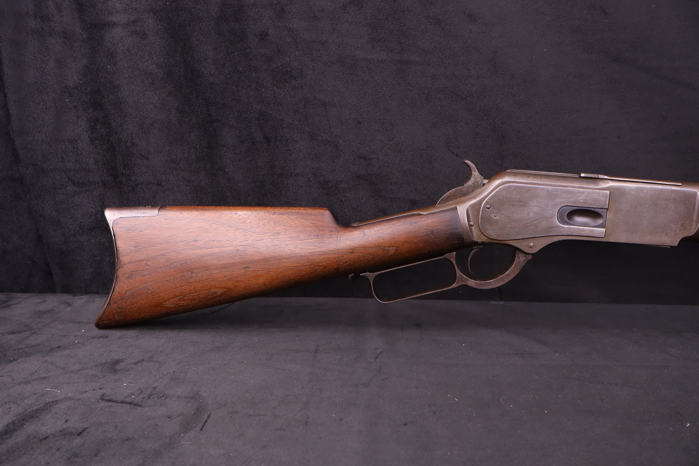 1885 Winchester 1876 Third Model Tom Horn Era .45-60 Frontier Lever Rifle-img-4