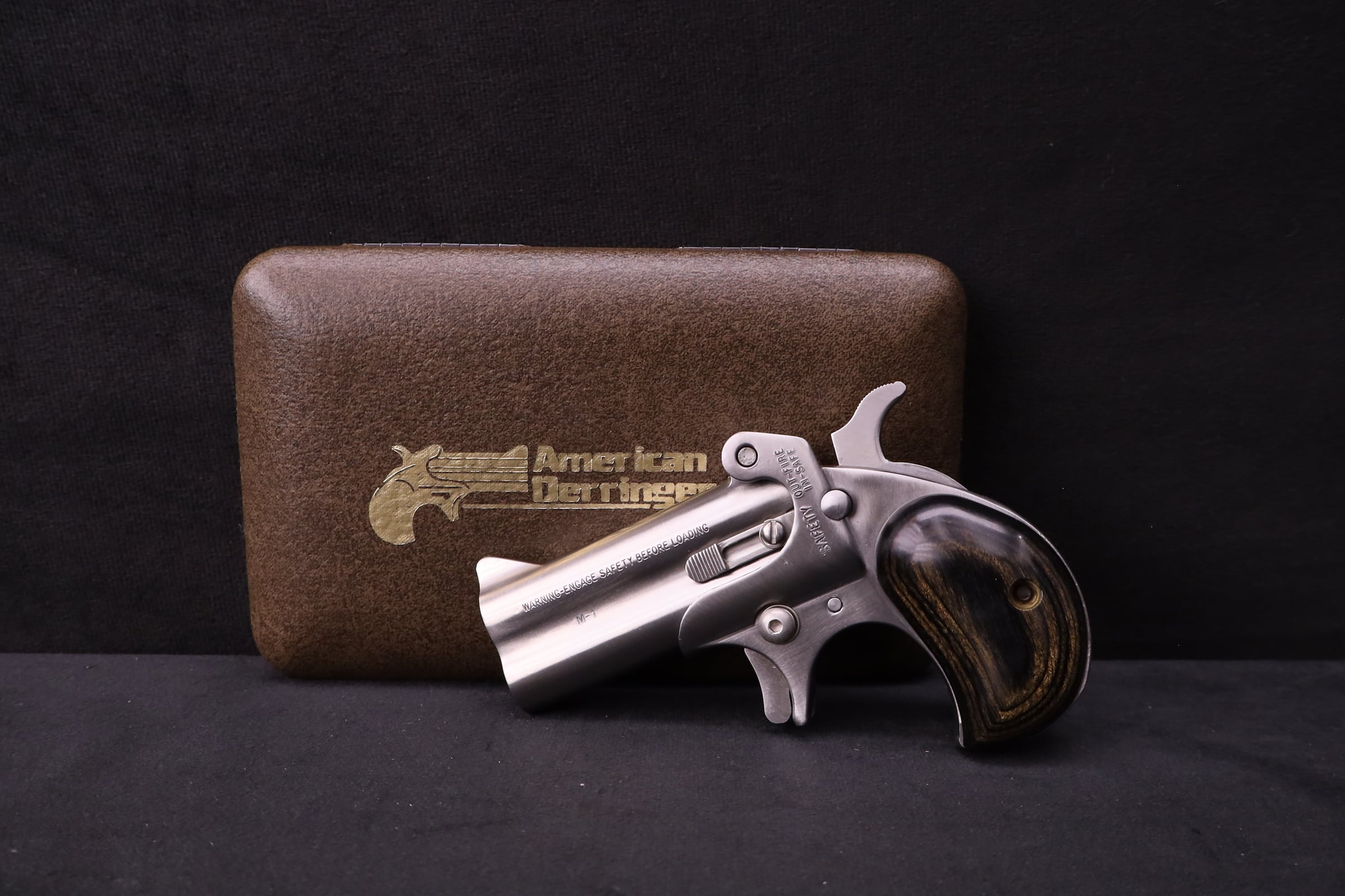 American Derringer M-1 45 LC 410 Bore 2-Shot Derringer Waco TX-img-4