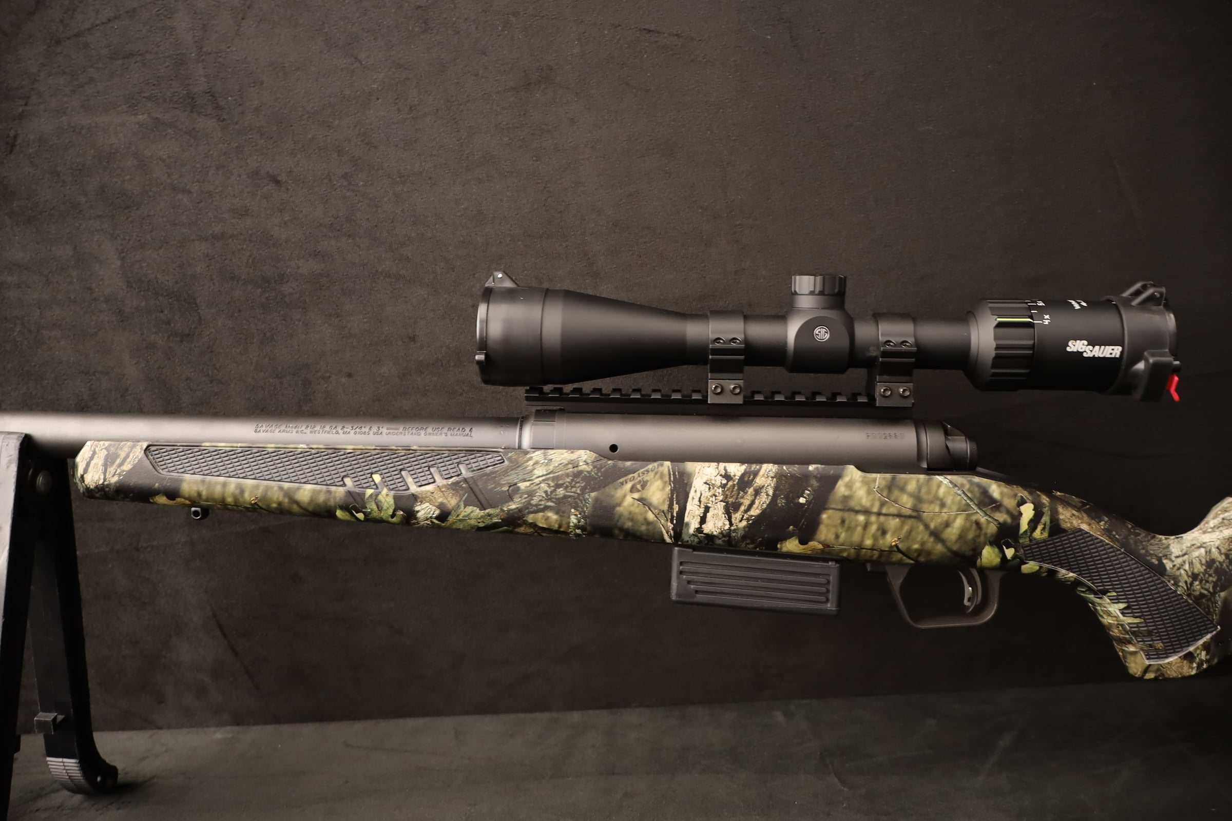 Savage Model 212 12 GA 22" BBL Fully Rifled Slug Gun w/ Sig Sauer Whiskey3-img-7