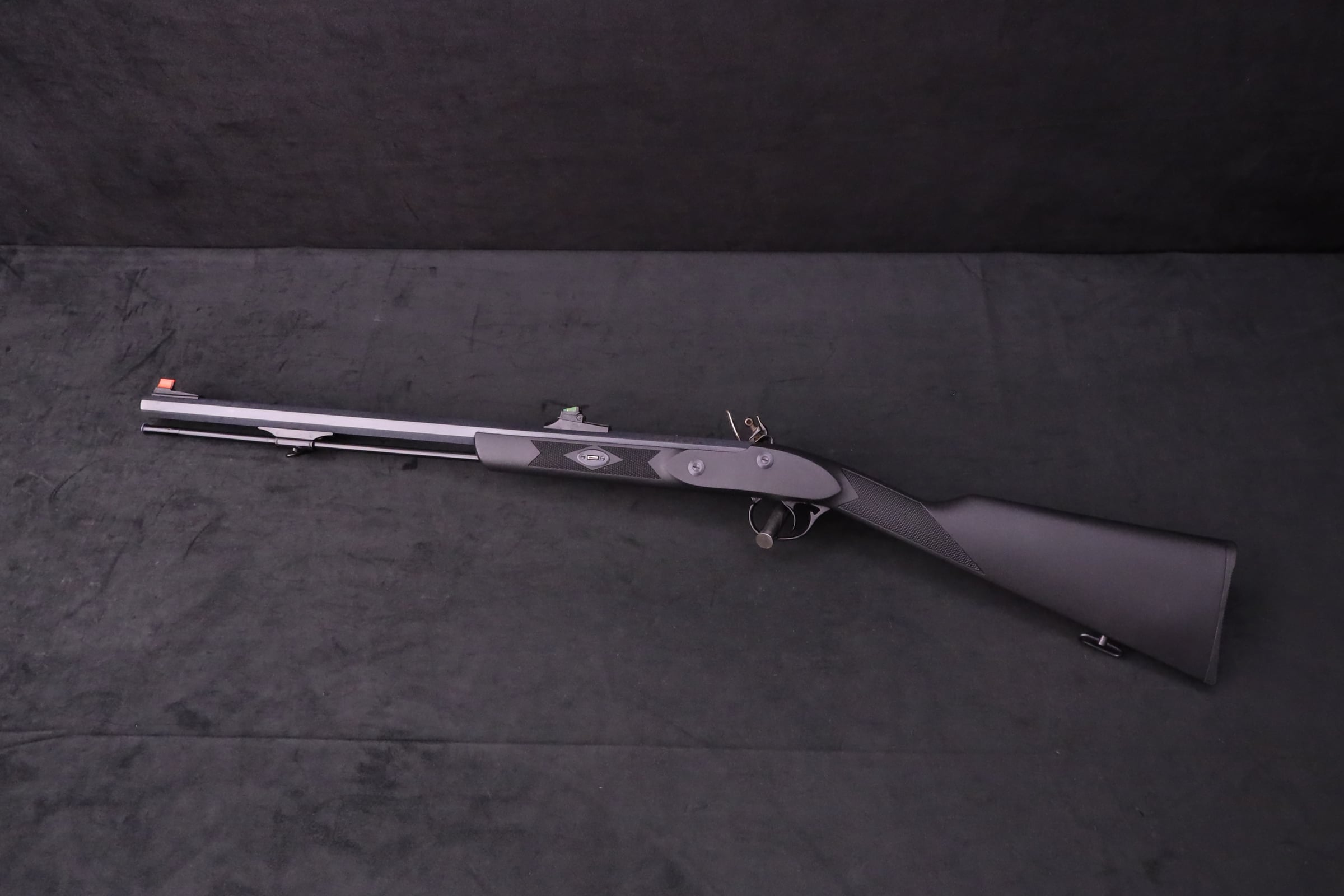 Traditions Deerhunter .50 Cal Flintlock ML 24" Octagonal BBL Fiber Optic-img-22