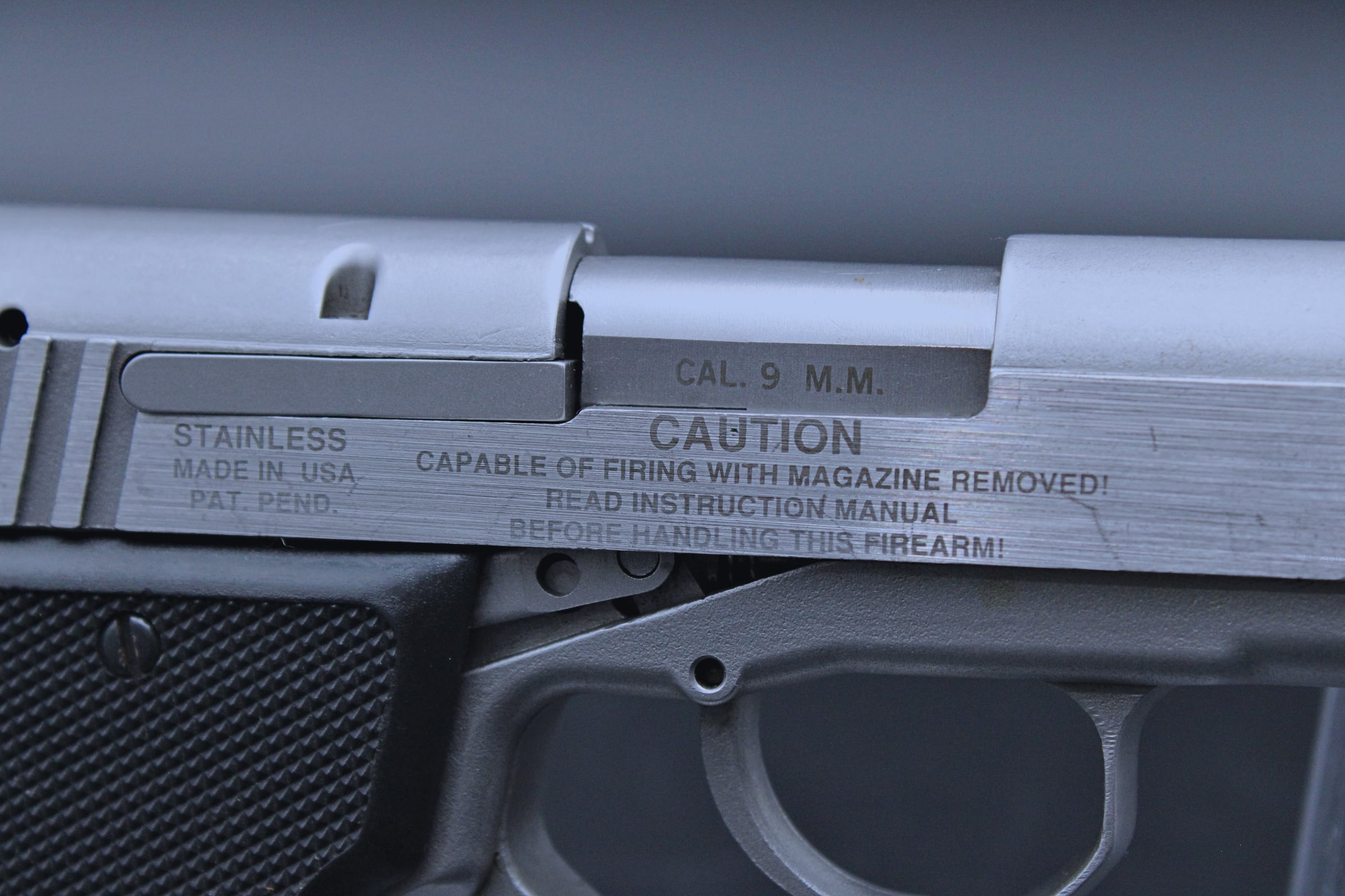 1990s AMT Back Up 9mm 2.5" BBL Stainless Steel-img-21