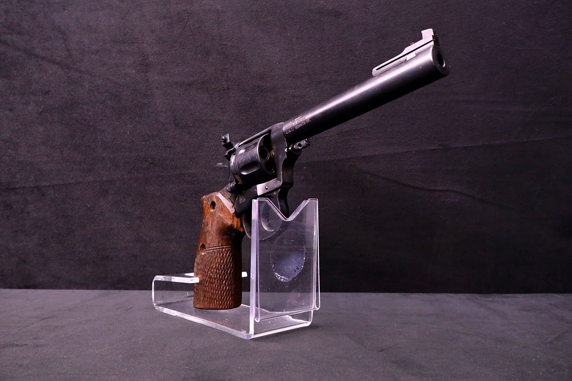 1995 Nagant Sport Target Revolver 7.62x38R Wood Target Grip Russia-img-11